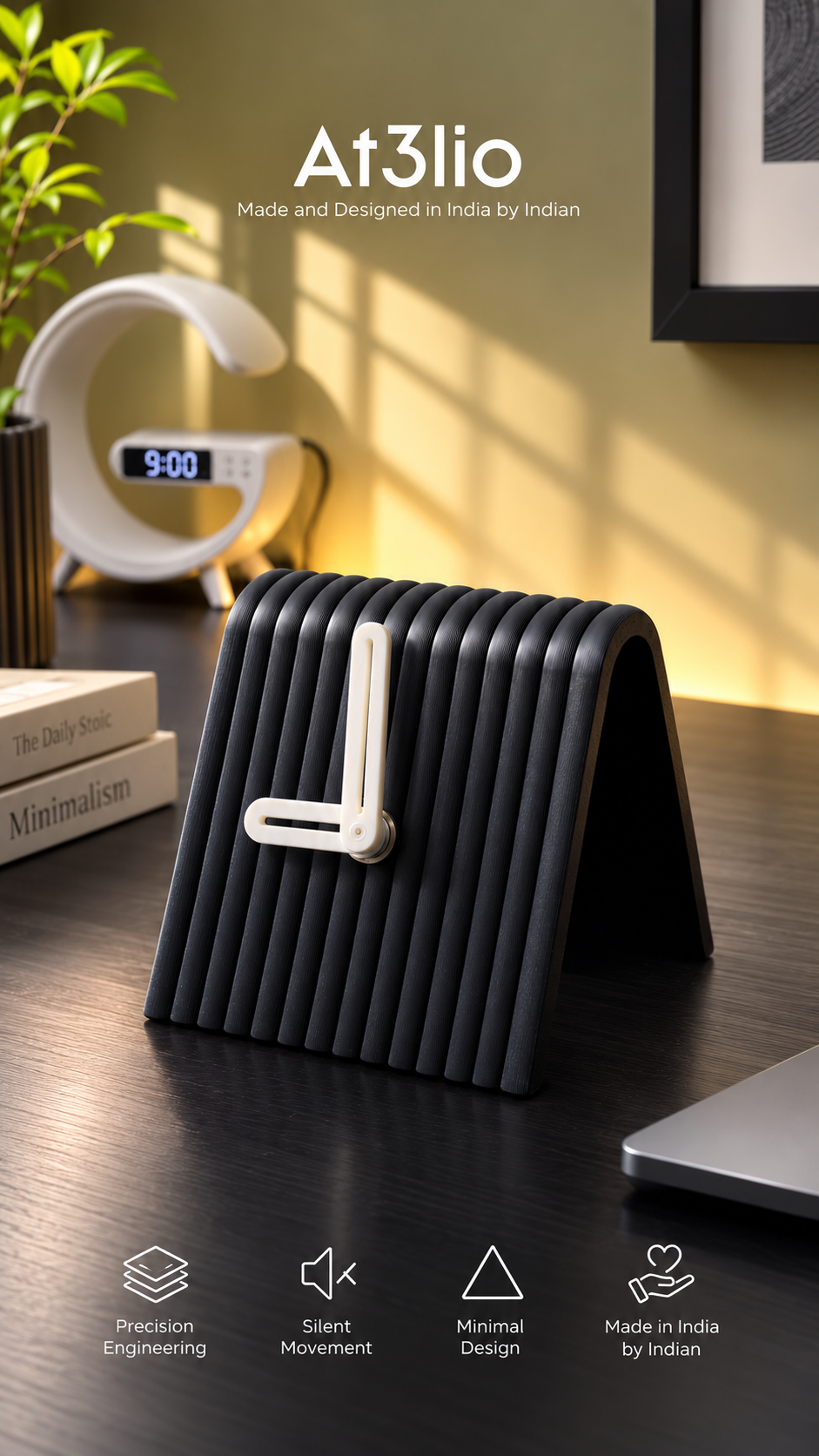 Fold- The Small table clock