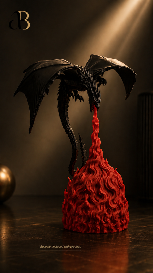 Fire Dragon Lamp
